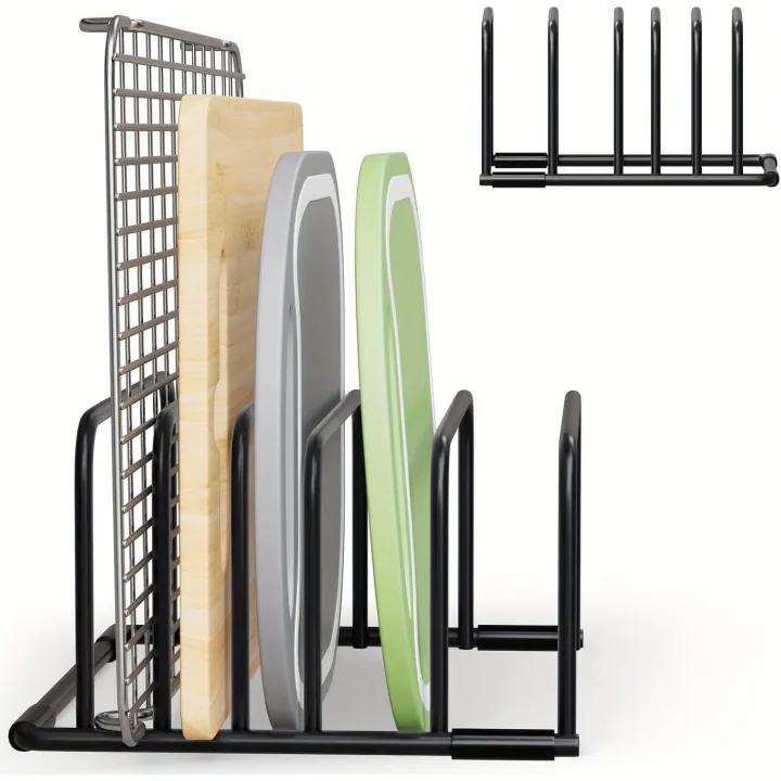 Food Rack Iron Multi-Functional Iron Kitchen Rack Space-Saving Iron Kitchen Rack for ...