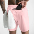2025 NEW Summer Quick-Dry Training Shorts Men Sports Casual Clothing Fitness Workout Running Woven Compression Athletics Shorts.