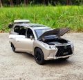 1:32 Lexus LX570 Alloy Pull Back Car Model Diecast Metal Toy Vehicles with Sound Light 6 Open Doors for kids. 