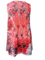 Plus Size 1XL-5XL Summer  Women Fashion Tropical Floral Print Casual Sleeveless Dress Sundress Female Bohemian Beach Dress Robe. 