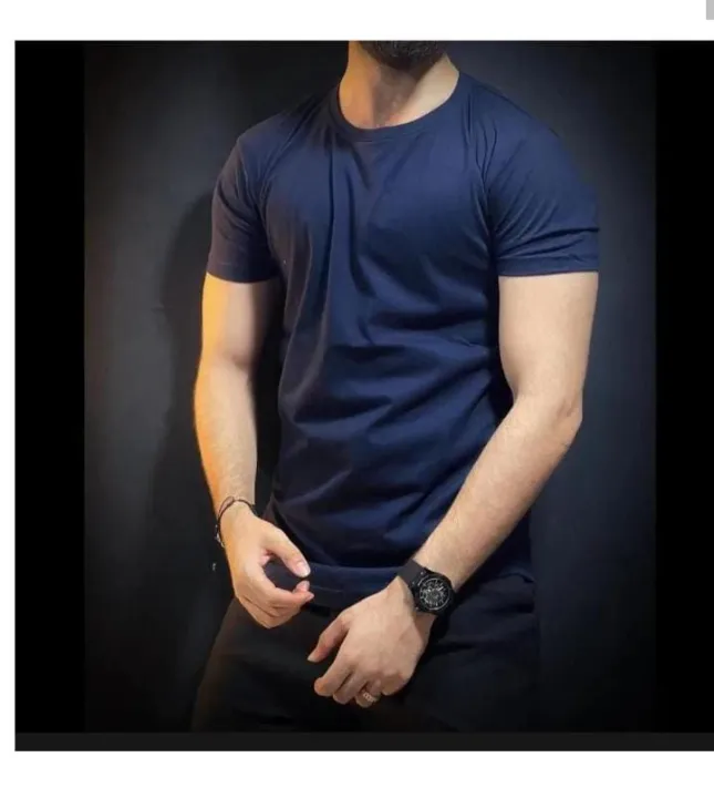 Neay Neay Blue Half Sleeves T-Shirt For Mans | Daraz.pk