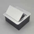 Multimedia Tabletop pop up socket with built in power plug socket, usb port and network port. 