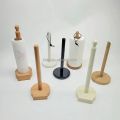 wooden Paper Towel Holder Countertop Tissue Holder Rack wooden Kitchen Tissue Paper Towel Stand.