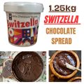 Switzella milk chocolate Spread for cake, bread, cookie and dessert. 
