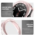 For Samsung Galaxy Watch 7 40mm 44mm Smart Watch PC Protect Shell Protector Watch7 Ultra 47mm Frame Protective Case. 