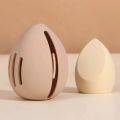 Makeup Sponge Silicon Holder Breathable Beauty Egg Organizer Travel Protable Sponge Blender Storage Case Puff Box. 