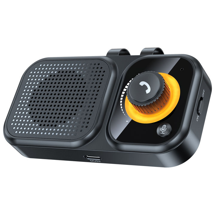Car%20Bluetooth%205.4%20Speaker%20Car%20Phone%20HandsFree%20Wireless%20Bluetooth%20Speaker%20Kit%20with%20Visor%20Clip%20Support%20Siri%20%20Voice%20Assistant%20-%20Image%207