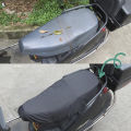 Motorcycle Seat Cover Waterproof Dust UV Protector Cushion Elastic PU Leather Motorbike Seat Full Cover Motorcycle Accessories.