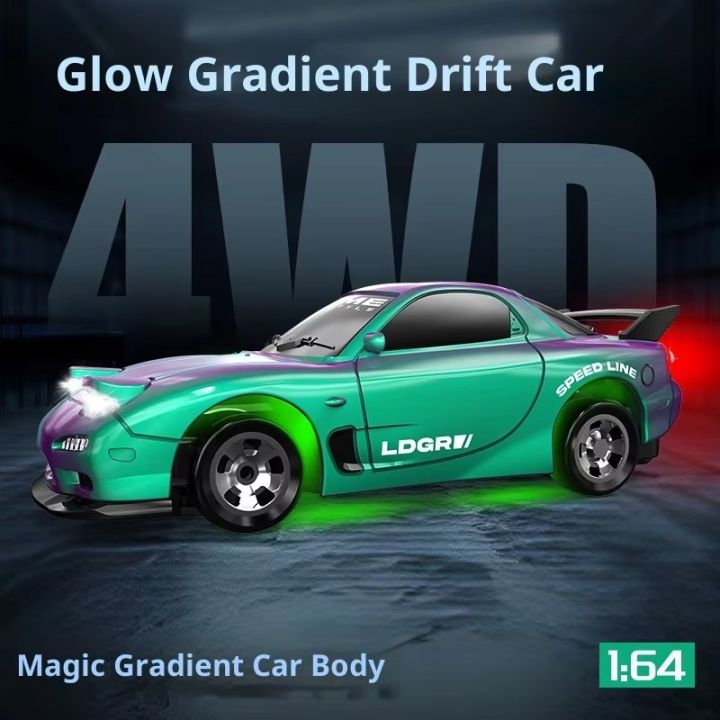 Mini%201:64%204WD%20RC%20Drift%20Car%2015KM/H%20High%20Speed%20RC%20Off-Road%20Racing%20Vehicle%20Desktop%20Pocket%20Car%20Toys%20RC%20Racing%20Boys%20s%20-%20Image%202