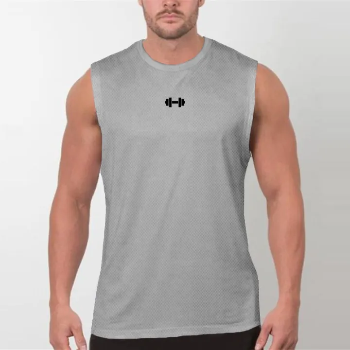Men's%20Gym%20Tank%20Top%20Bodybuilding%20Singlet%20Fitness%20Sleeveless%20Vest%20Muscle%20Shirt%20Casual%20Mesh%20Top%20Workout%20Sports%20Vest%20Men%20Clothing%20-%20Image%203