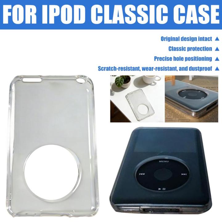 Clear%20Protective%20Case%20for%20%20iPod%20Classic%2080%20120%20160G%20Crystal%20Clear%20Hard%20Cover%20Case%20Waterproof%20Simple%20Protective%20Cover%202026%20-%20Image%203