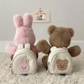 Anti-Lost Bag for Baby Girls Boys Cartoon Animal Kindergarten School Bag Cute Baby Backpack Canvas Korean Kids Schoolbag. 