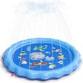 Non-Slip Splash Pad for Kids for 3+ | Inflatable Water Summer Toys | Water Table for Toddlers and Kids Girls Boys | Summer Water Play Sprinklers Toys and Backyard Wading Pool (150cm). 