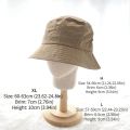 Waterproof Large Size XL62cm Sun Hat Men Women's Sunscreen Mountaineering Big Head Circumference Summer UV Protection Bucket Hat.