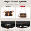 CRAZYSMITH Dupont Paper Bag Organizer For LV Diane Waterproof Handbag Inner Bag Insert Storage Bags Liner Bag Support Shaper. 