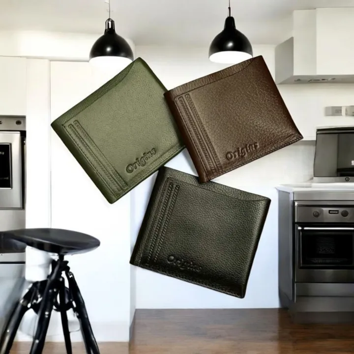 “Classic Chocolate Brown Leather Wallet for Men – Original Leather,Slim ...