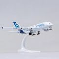 20CM Toy Model Plane A380 Prototype Airline Airbus A380 Aircraft Alloy Metal Diecast Airplanes Plane for Collection. 