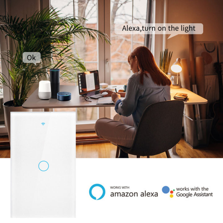 Tuya%20US%20WiFi+Bluetooth%20Smart%20Wall%20Switch%20RF433%201/2/3/4%20Gang%20Smart%20Touch%20Sensor%20LED%20Light%20Switches%20Alexa%20%20Home%20lightify%20-%20Image%203