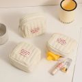 Square Small Makeup Bag Student Small Earphones Zero Wallet Girl Portable Lipstick Storage Bags Korean.