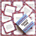 Table Card Game for Family Gatherings 50 Conversation Cards After Dinner Amusements Game Portable Camping and Holiday Games. 