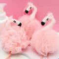Flamingo Bath Sponges Animal Kids Loofah Bath Pouf Mesh Animal Toy Bath Sponge Colorful Body Scrubber Balls Shower Mesh for Kids. 