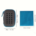 1PC New EVA Boxed Cold Sports Outdoor Cooling Fitness Towel Absorbent Instant Dry Cold Towel.