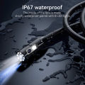 KERUI Industrial Endoscope Camera 4.3 "Single Dual Lens HD 1080P Car Inspection Borescope IP67 Waterproof Sewer Camera With LED. 