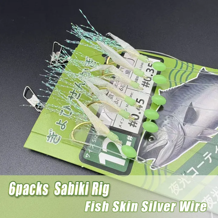 6-pack%20Sabiki%20Rig%20Fish%20Skin%20Silver%20Wire%20with%20luminous%20beads,%20fishing%20bait,%20fishing%20string%20hook,%20mackerel,%20sardine%20bait%20-%20Image%203
