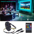 TV Backlight Music Sync USB Powered RGB5050 LED Strip Light for 15 - 80 Inch TV, Mirror, PC. 