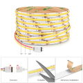 Tuya Smart COB LED Strip DC24V 3M/5M Adjustable 2700K-6500K Dimmable CCT Light Strip for Alexa/ Home Works with SmartLife lightify. 