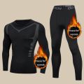 2025 Best-selling men's underwear thermal set, double warmth for autumn and winter, comfortable for sports wear. 