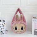 Labubu cushions cute soft bedroom plush cushion colorful dolls. 
