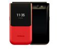 Nokia 2720 Flip Dual Display Dual Sim Red Colour. 