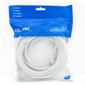 Glink UTP cable Cat6 ready-to-use LAN cable 2 , 5 , 10 , 20 m (white). 