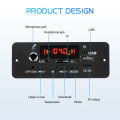 Bluetooth 5.0 10W Amplifier MP3 Decoder Board Wireless Music Player 5V Car FM Radio Module USB TF for Music Subwoofer Speaker. 