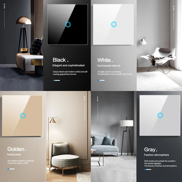 EU/UK%20Standard%20Crystal%20Tempered%20Glass%20Wall%20Panel%20Light%20Touch%20Switch%20Led%20Indicator%20Sensor%20Electrical%20Button%201/2/3Gang%20220V%20-%20Image%203