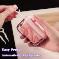 Pop UP Design Dental Floss Storage Box Hilo Floss Dispenser Refillable Teeth Cleaning ToothPick With Teeth Sticks Portable. 