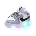 Boys Glowing Light Toddler Sneakers Children's Luminous Shoes Little Girls Board Sneakers Girls Shining Light Mesh Casual Shoes. 