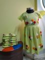 Hand work product and babygirls dresd.