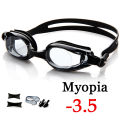 【Cod】Ready to Ship. Myopia Swimming Goggles. Vision Correction Range from 250-350. This Model Protects from Uv Light and Prevents Fogging Very Well.. 