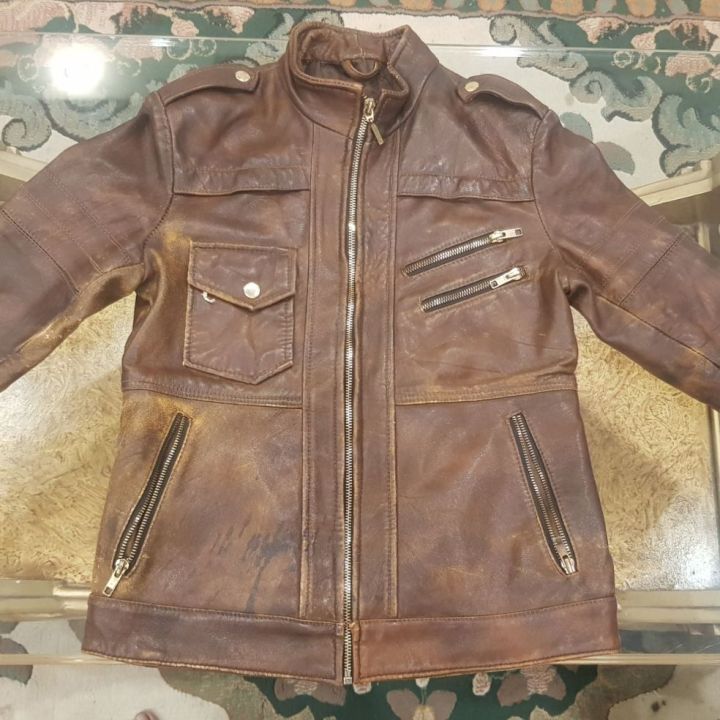 Leather jacket