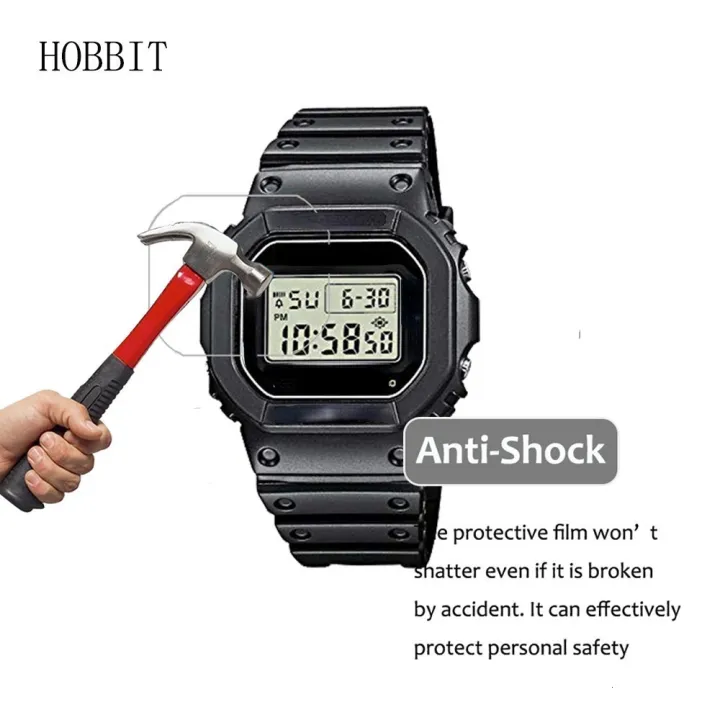 3PACK%20Nano%20Explosion-proof%20Screen%20Protector%20For%20DW5600%20DW5610%20Sport%20Watch%20HD%20Clear%20Anti-Scratch%20LCD%20Film%20DW5600%20DW5610%20-%20Image%204