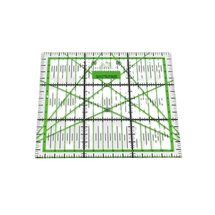 1pc%20Acrylic%20Quilting%20Ruler,%20Transparent%20Square%20Quilter%20Fabric%20Cutting%20Ruler%20Acrylic%20Ironing%20Ruler%20With%20Double%20Colored%20Grid%20Line%20-%20Image%203