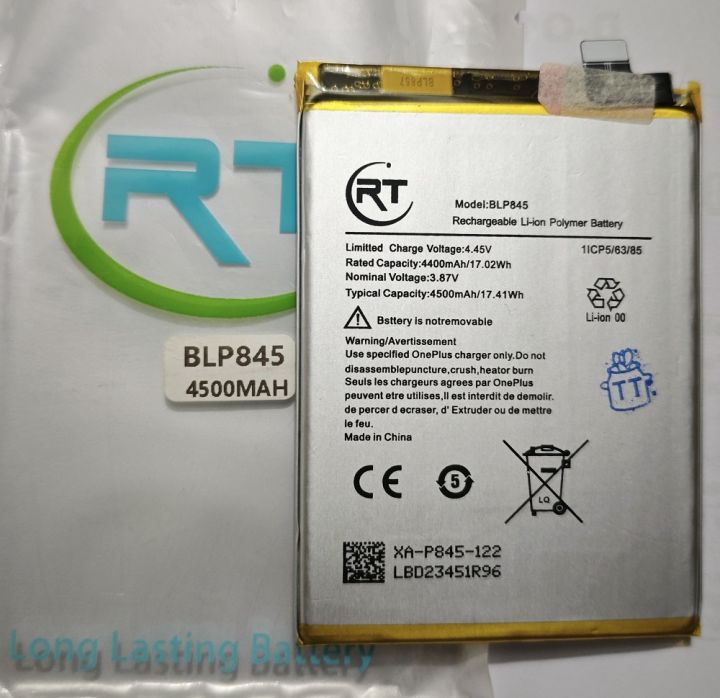 RT%20-%20BLP845%20Phone%20Battery%20For%20OnePlus%20Nord%20CE%205G%20Replacement%20Phone%20Battery%20-%204500mAh%20-%20Image%202