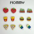 (1 set) hommy Jibbitz cartoon character Big Head shoes fashion silicone buckle many kinds to choose JB. 