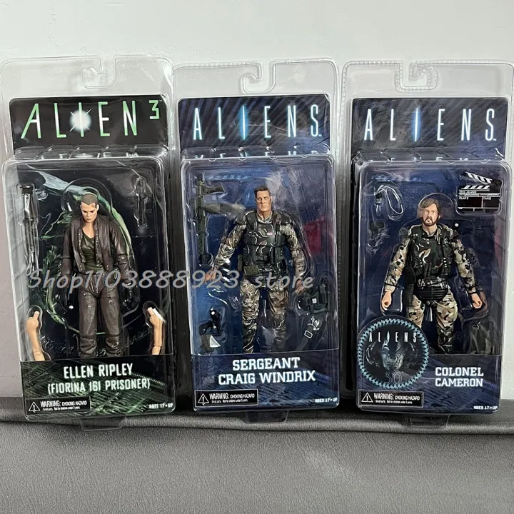 Grid%20Warrior%20Alien3%20Dog%20Ellen%20Ripley%20Colonel%20Cameron%20Sergeant%20Figure%20Alien%20vs%20Predator%20Model%20Toys%20%20Birthday%20%20-%20Image%202