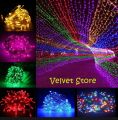 High Quality LED Blinking fairy light string with flasher controller for Home decorators , functions,Party, mirror, selfie, Birthday parties, Jugnu, new year function, wedding decorations.. 