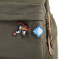 Street Fighter Game Series Brooch Cool Longken Haunted Ghost Wave Fist Enamel Needle Anime Character Metal Emblem Jewelry . 