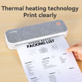PeriPage 100 Pages Folded A4 Thermal Printer Paper Rolls for Long-lasting 210mm for A40 Portable Printer Universal. 