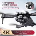 Optical Flow Avoidance New RC Drone 4K HD Dual Camera Drones Obstacle Avoidance with Optical Flow Drone Drone App Controlled. 